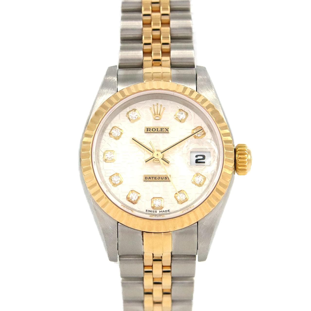 ロレックス デイトジャスト 79173G SSxYG 自動巻 K番