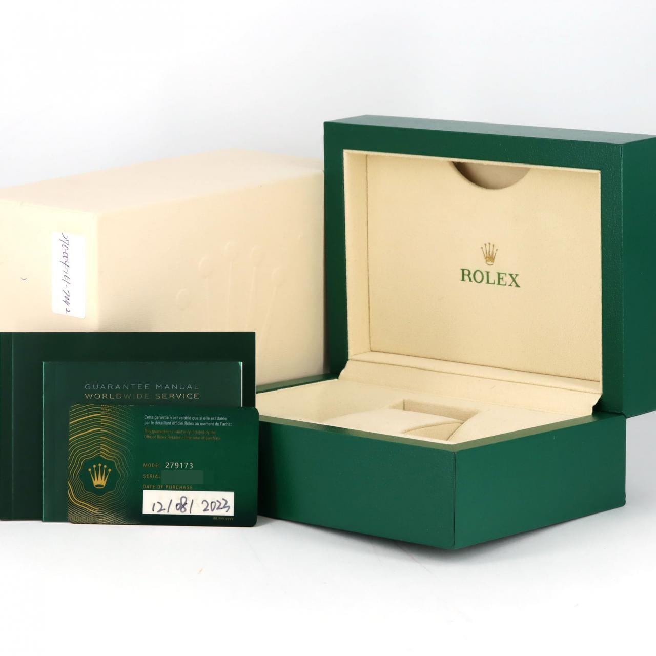 ロレックス デイトジャスト 279173 SSxYG 自動巻 ランダム番