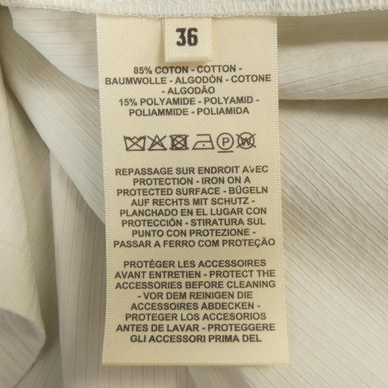 エルメス HERMES シェーヌダンクル CHAINE D'ANCRE シャツドレス 4E3528DO ワンピース