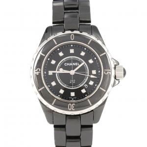 【ノーメンテナンス還元価格】シャネル J12 33mmセラミック･12P H1625 セラミック クォーツ