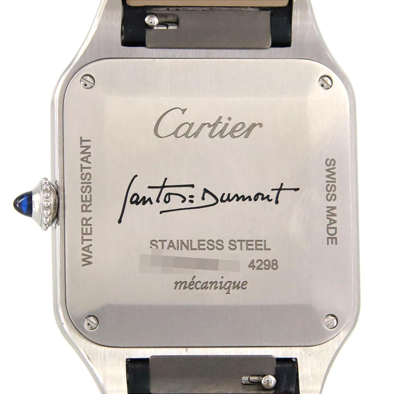 カルティエ サントスデュモンLM WSSA0046 SS 手巻