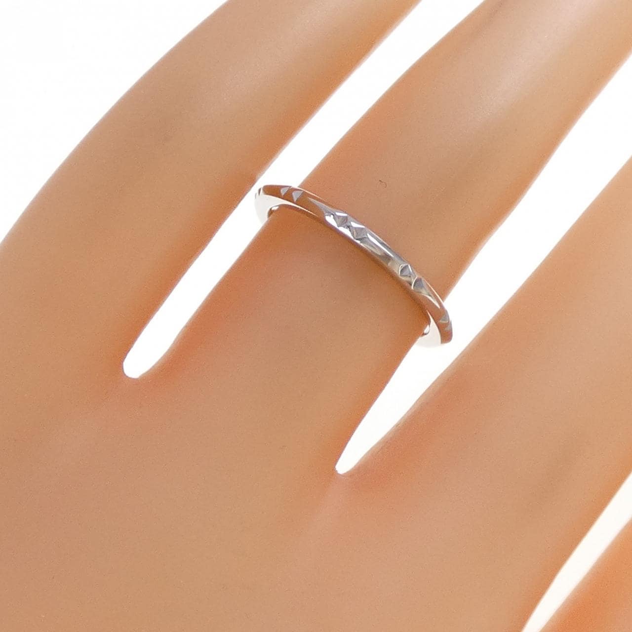 ティファニー Tトゥルー バンド リング