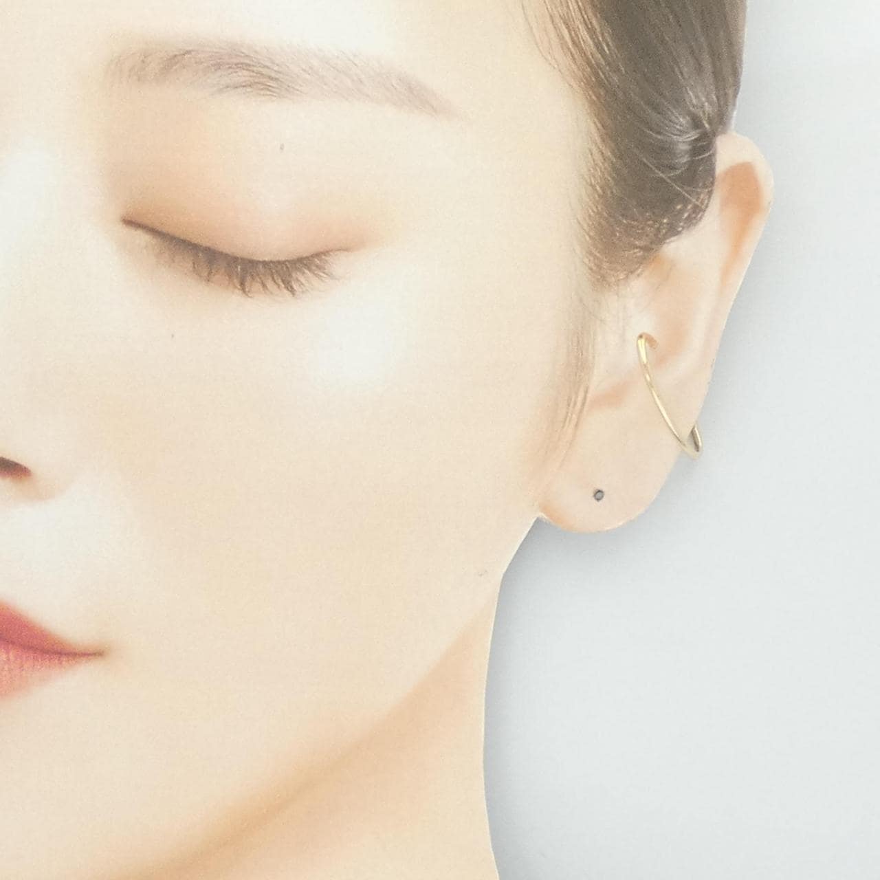 リラ K10YG イヤーカフ 片耳