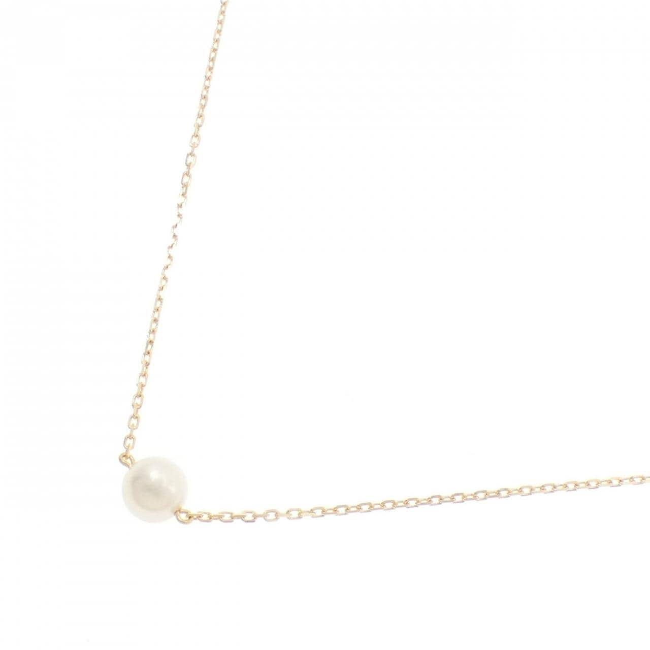 K18YG アコヤパール ネックレス 6mm