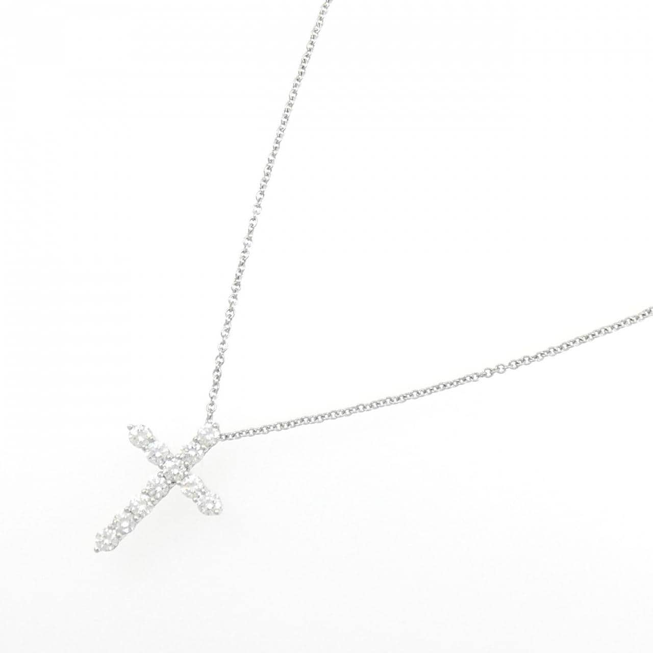 ティファニー スモールクロス ネックレス