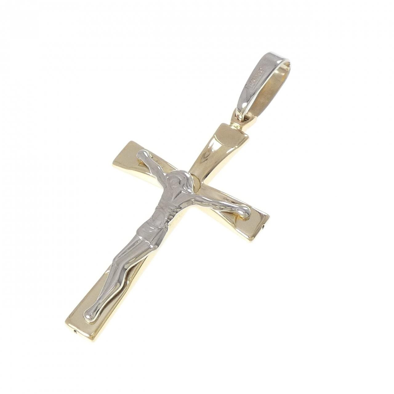 750YG/750WG クロス ペンダント