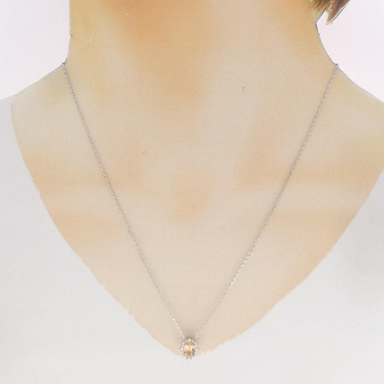 ギンザ タナカ インペリアルトパーズ ネックレス 1.04CT