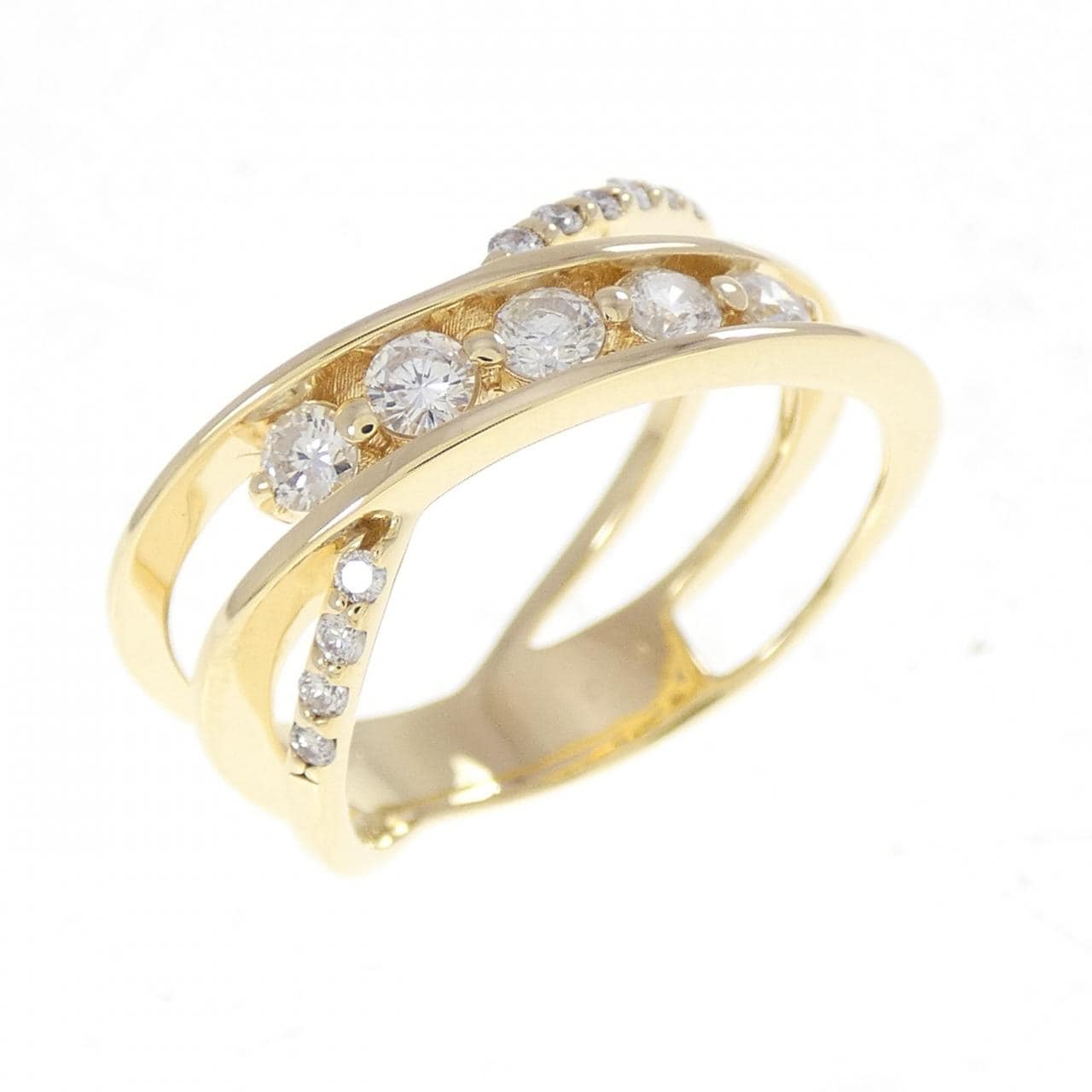 K18YG ダイヤモンド リング 0.40CT