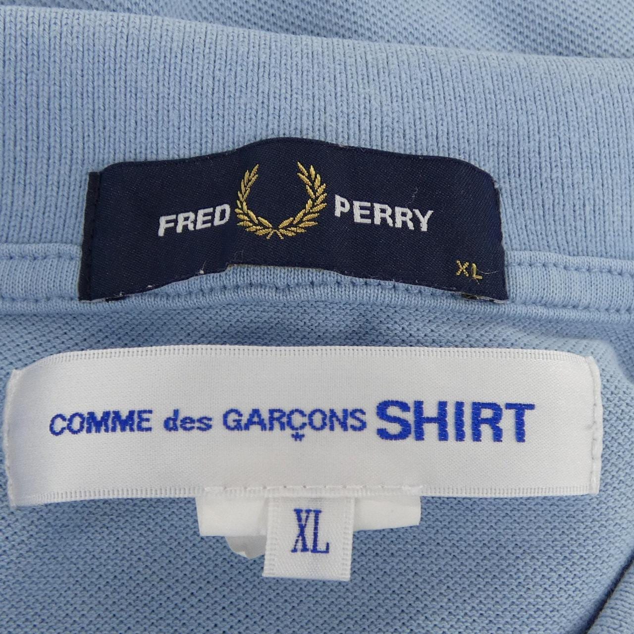 コムデギャルソンシャツ COMME des GARCONS SHIRT FRED PERRY FO-T502 ポロシャツ