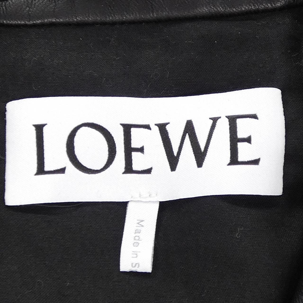 ロエベ LOEWE S359Y19L31 レザーライダースジャケット