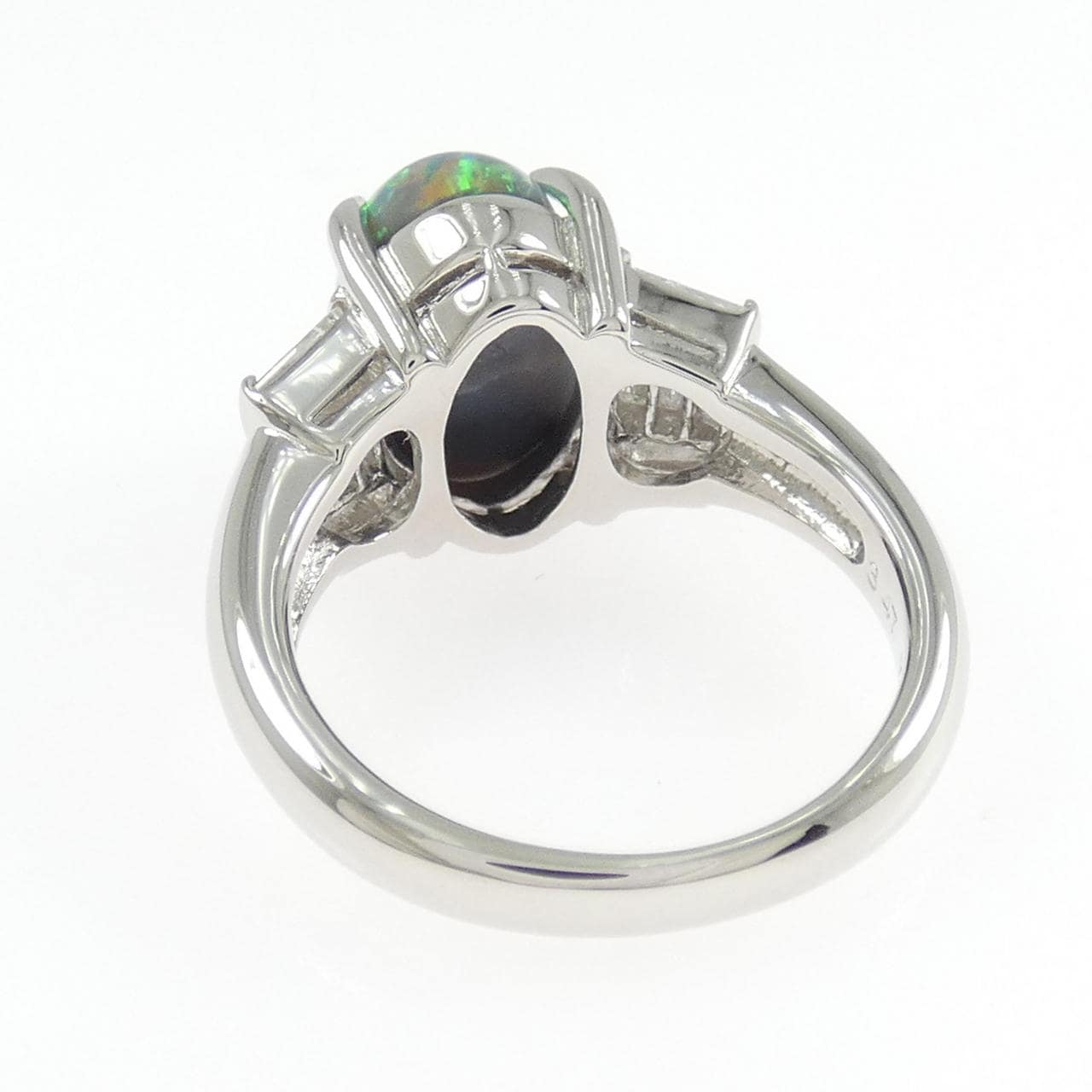 PT900 ブラックオパール リング 3.47CT