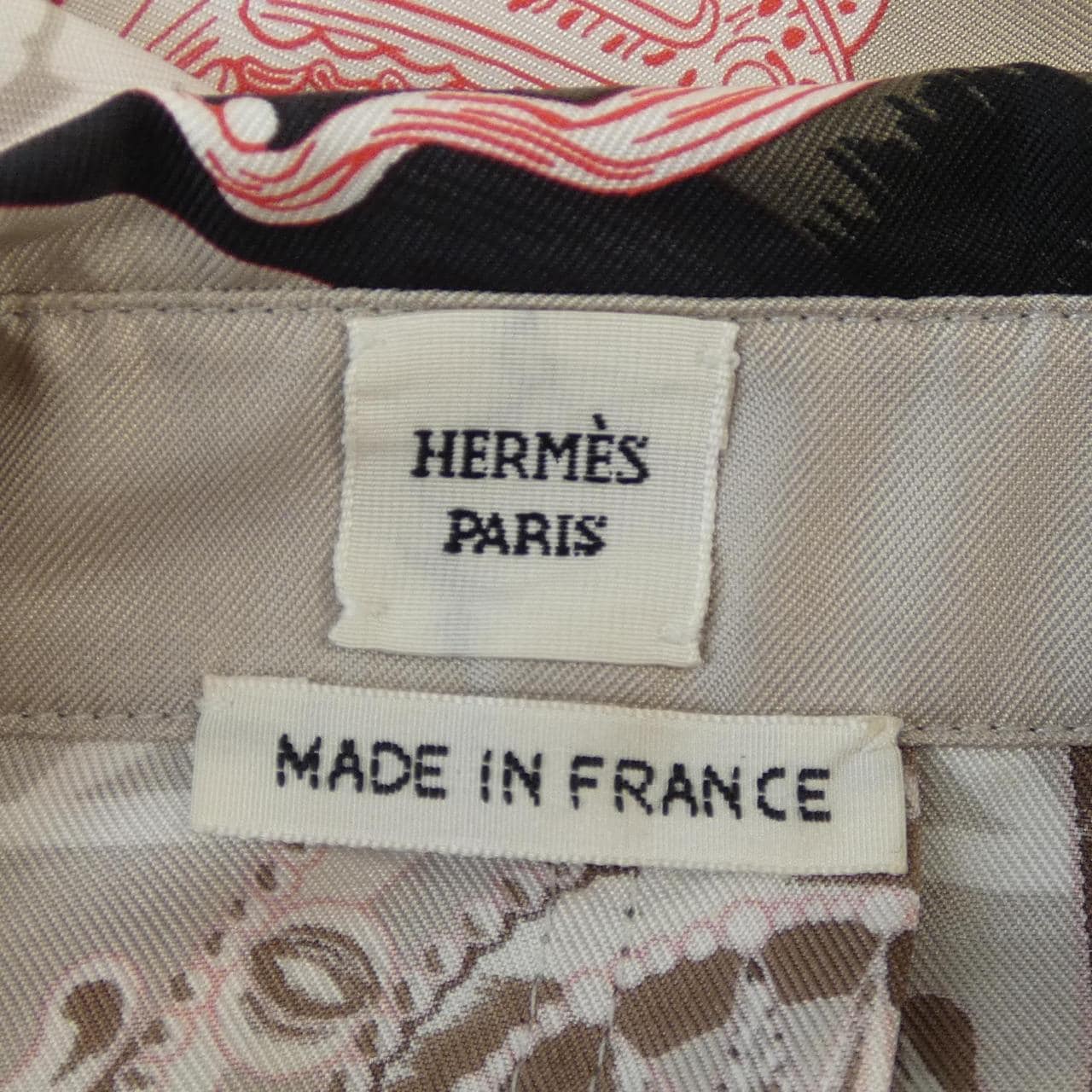 エルメス HERMES 4E0672DD ツイルレーヌ シャツ