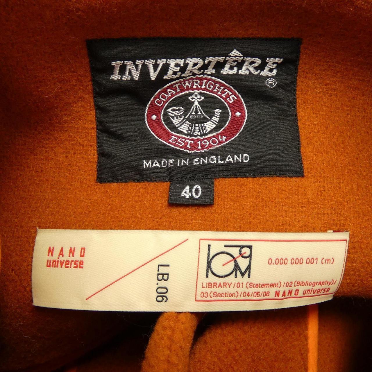インヴァーティア INVERTERE NANO UNIVERS ダッフルコート