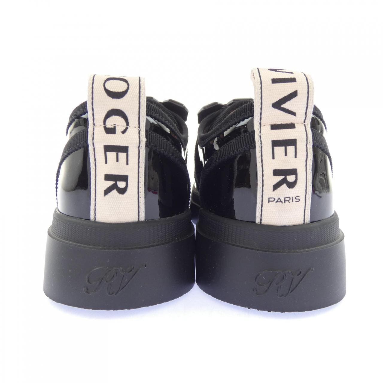 ロジェヴィヴィエ ROGER VIVIER ウォーキーヴィヴストラスバックルパテント スニーカー