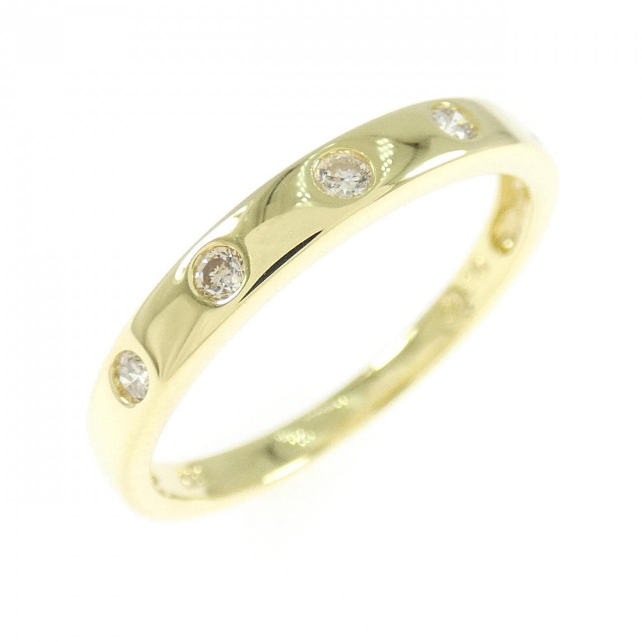 K18YG ダイヤモンド リング 0.10CT