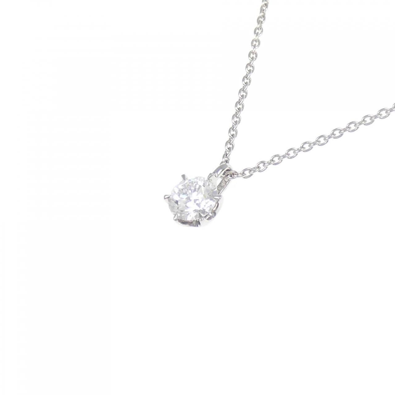 【リメイク】PT ダイヤモンド ネックレス 0.276CT D VVS1 EXT H&C