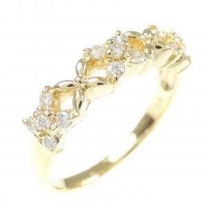 K18YG ダイヤモンド リング 0.21CT
