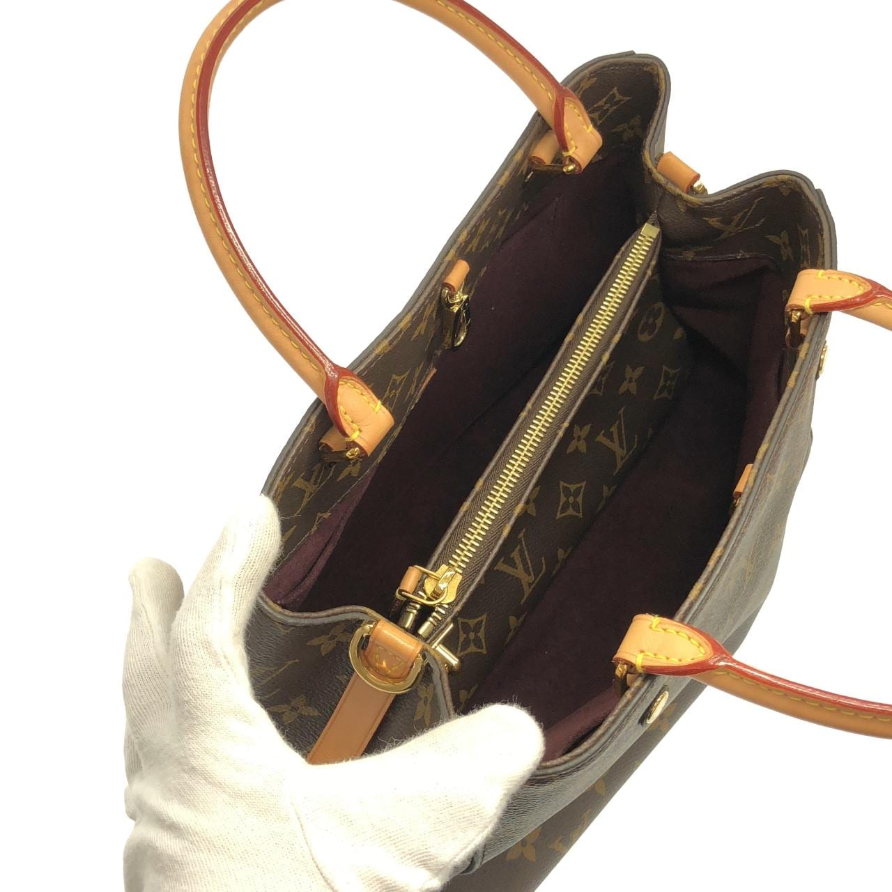 ルイヴィトン モノグラム モンテーニュ MM M41056 バッグ