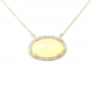 【新品】K18YG オパール ネックレス 2.15CT