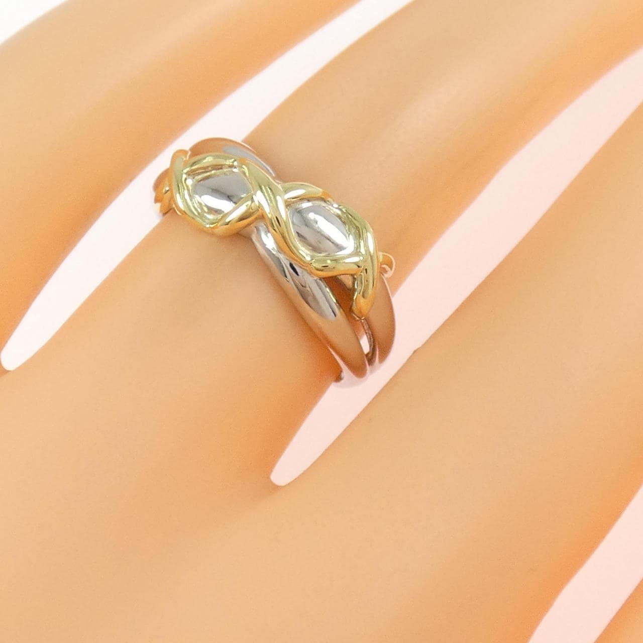 PT900/K18YG リング