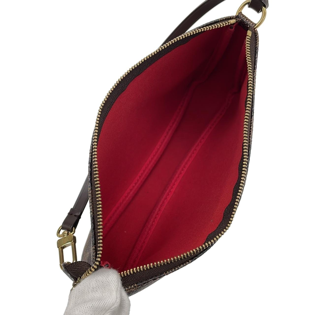 ルイヴィトン ダミエ ポシェット･アクセソワール N51985+J52313 アクセサリーポーチ