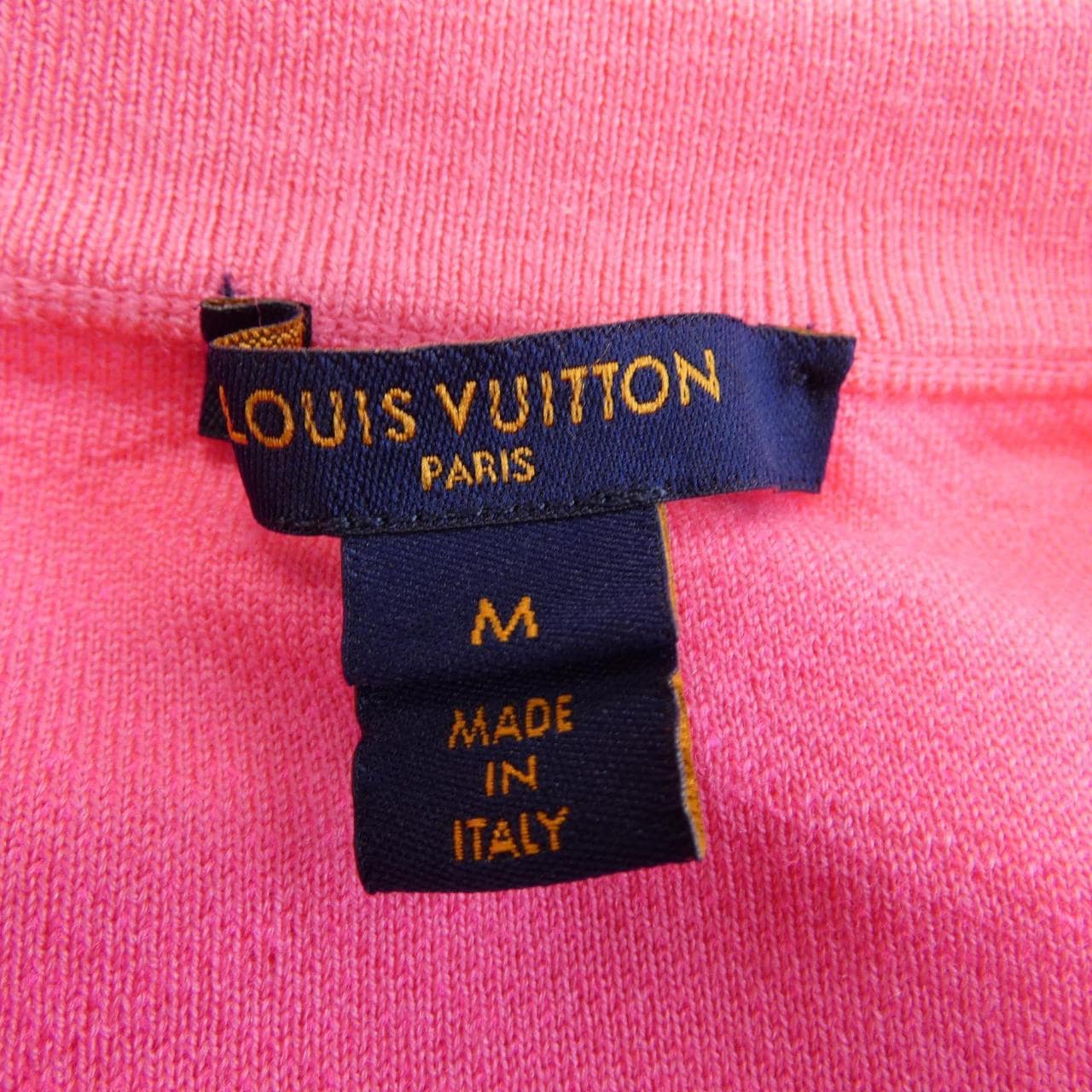 ルイヴィトン LOUIS VUITTON ホットピンクキルテッドプルオーバー FNKL06PT9 トップス