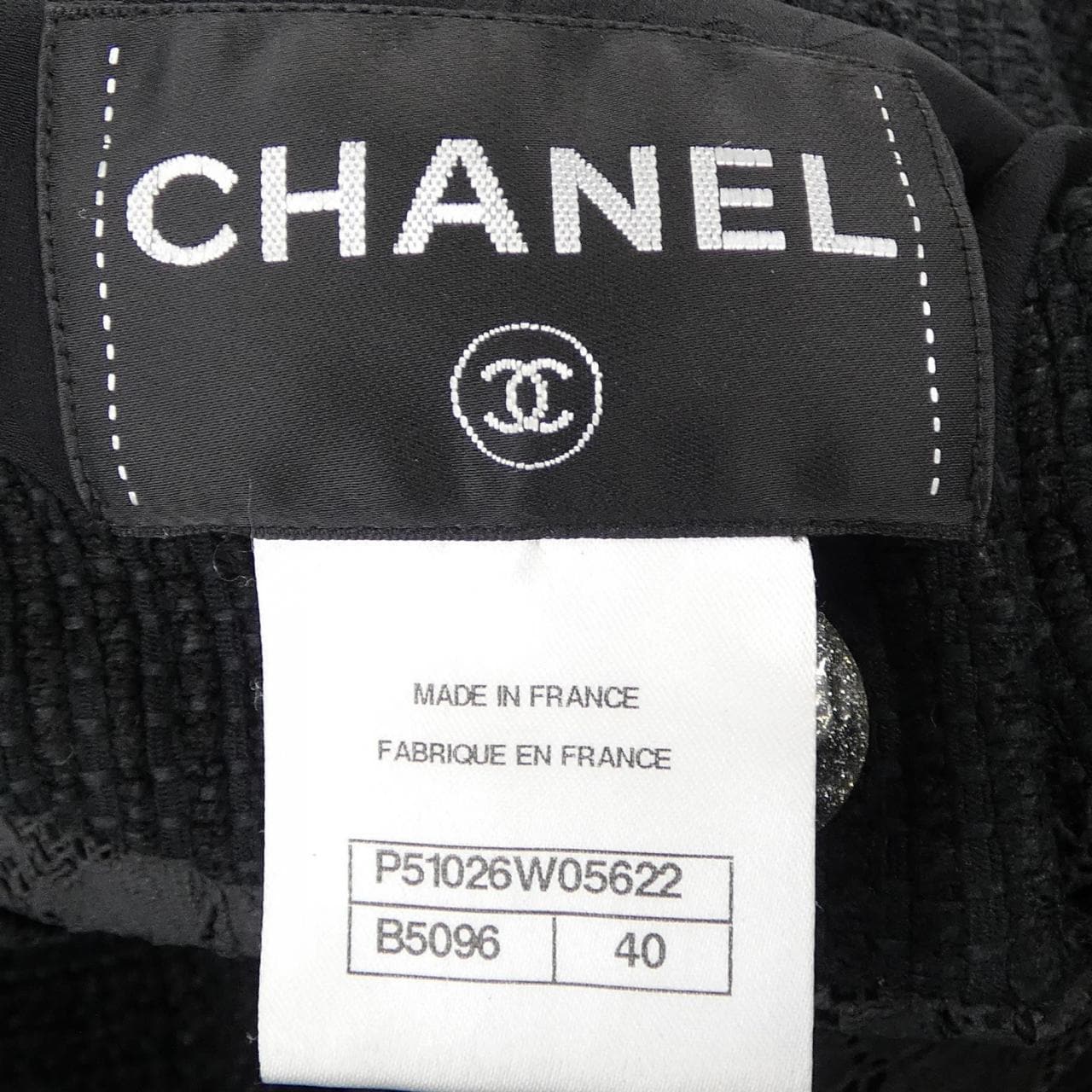 シャネル CHANEL P51026W05622 ノーカラージャケット