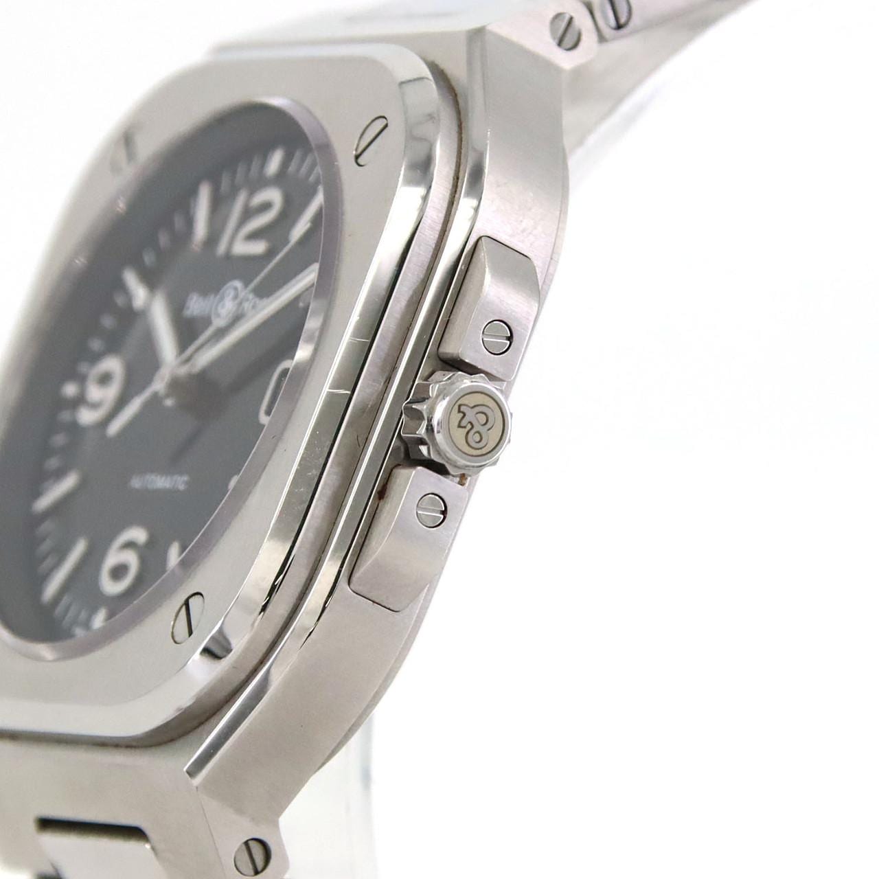 【ノーメンテナンス還元価格】ベル&ロス ☆BR05ブラックスティール BR05A-S-BL-ST/SST SS 自動巻