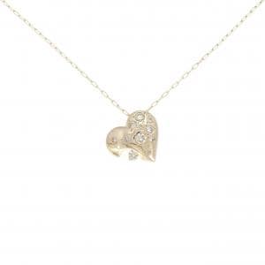 カシケイ ハート ダイヤモンド ネックレス 0.40CT