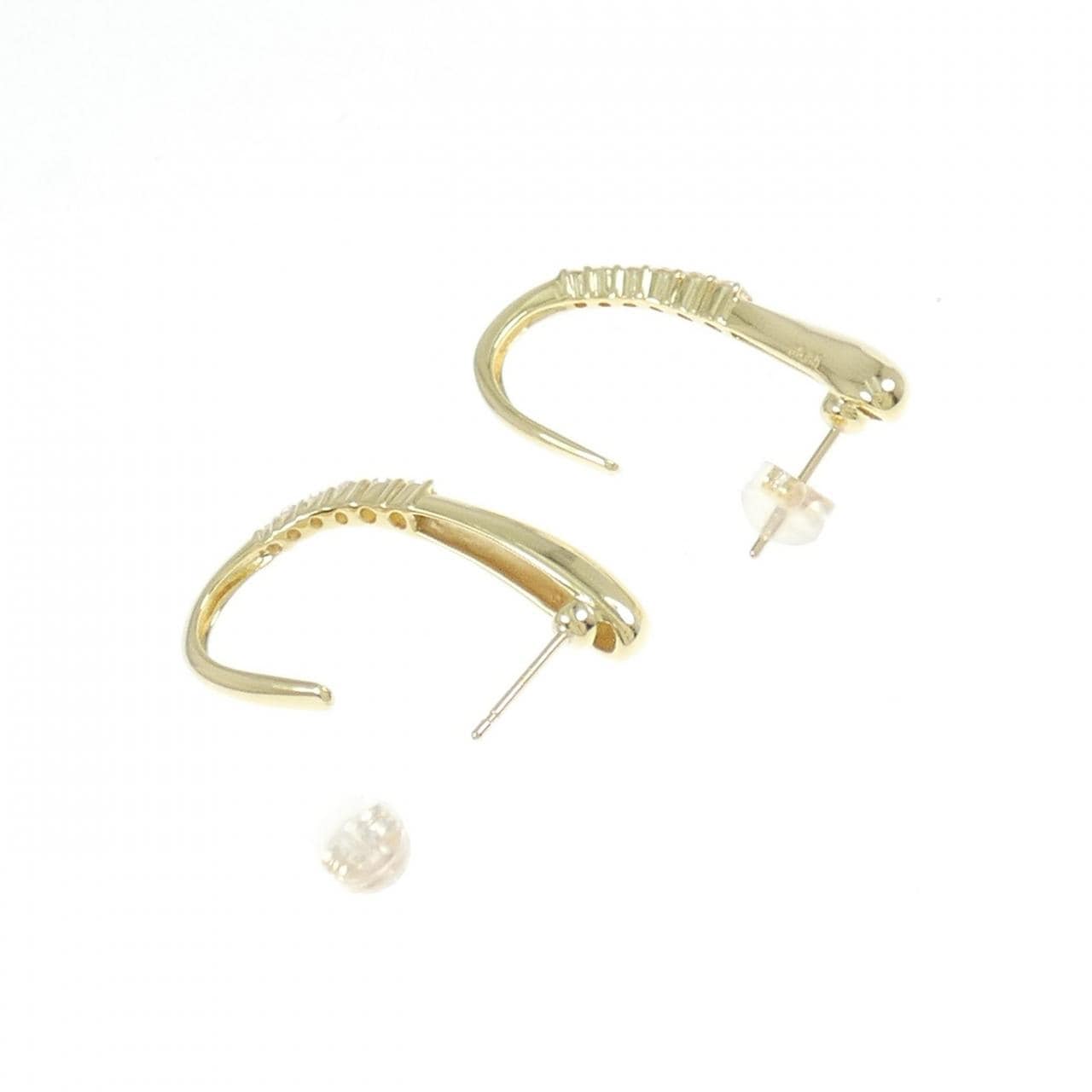 K18YG Diamond Earrings 0.55CT