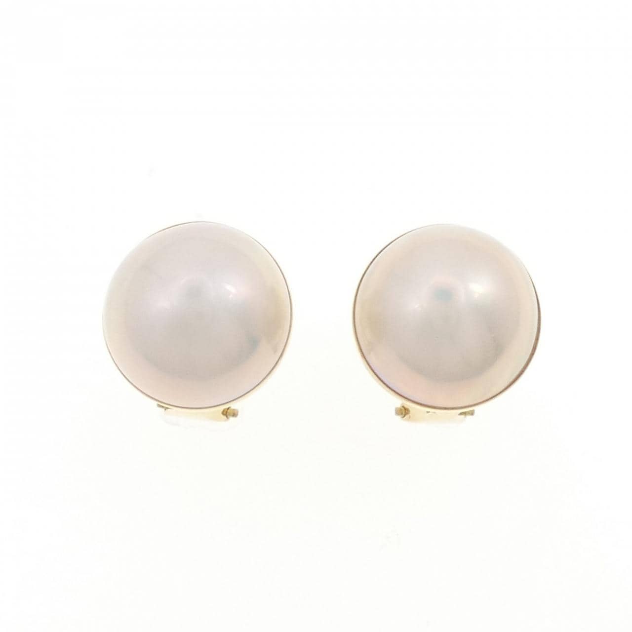Tasaki mabe pearl earrings
