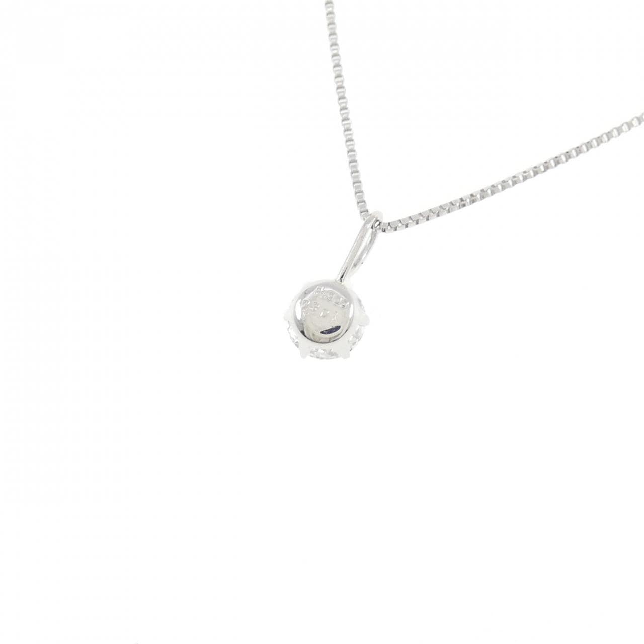 PT900/PT850 ダイヤモンド ネックレス 0.301CT D SI2 EXT H&C