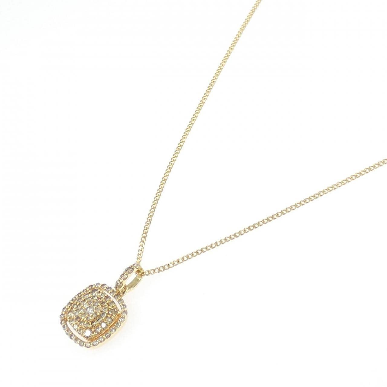K18YG ダイヤモンド ネックレス 0.40CT