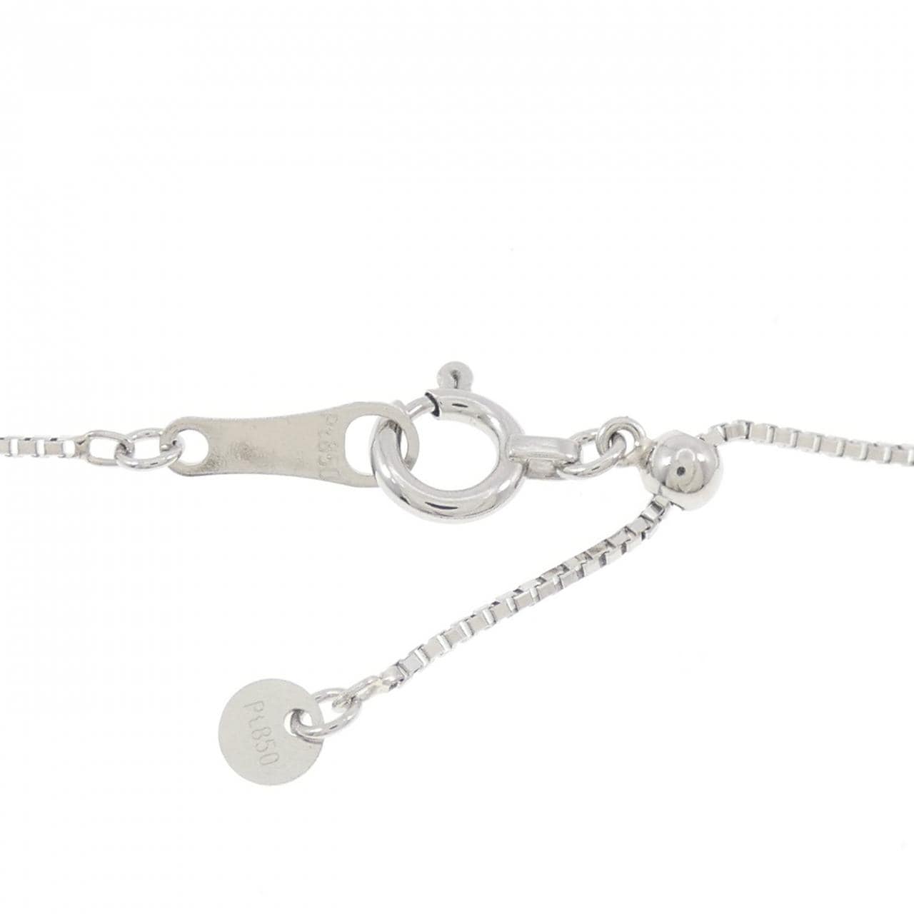 PT900/PT850 サファイヤ ネックレス 0.98CT