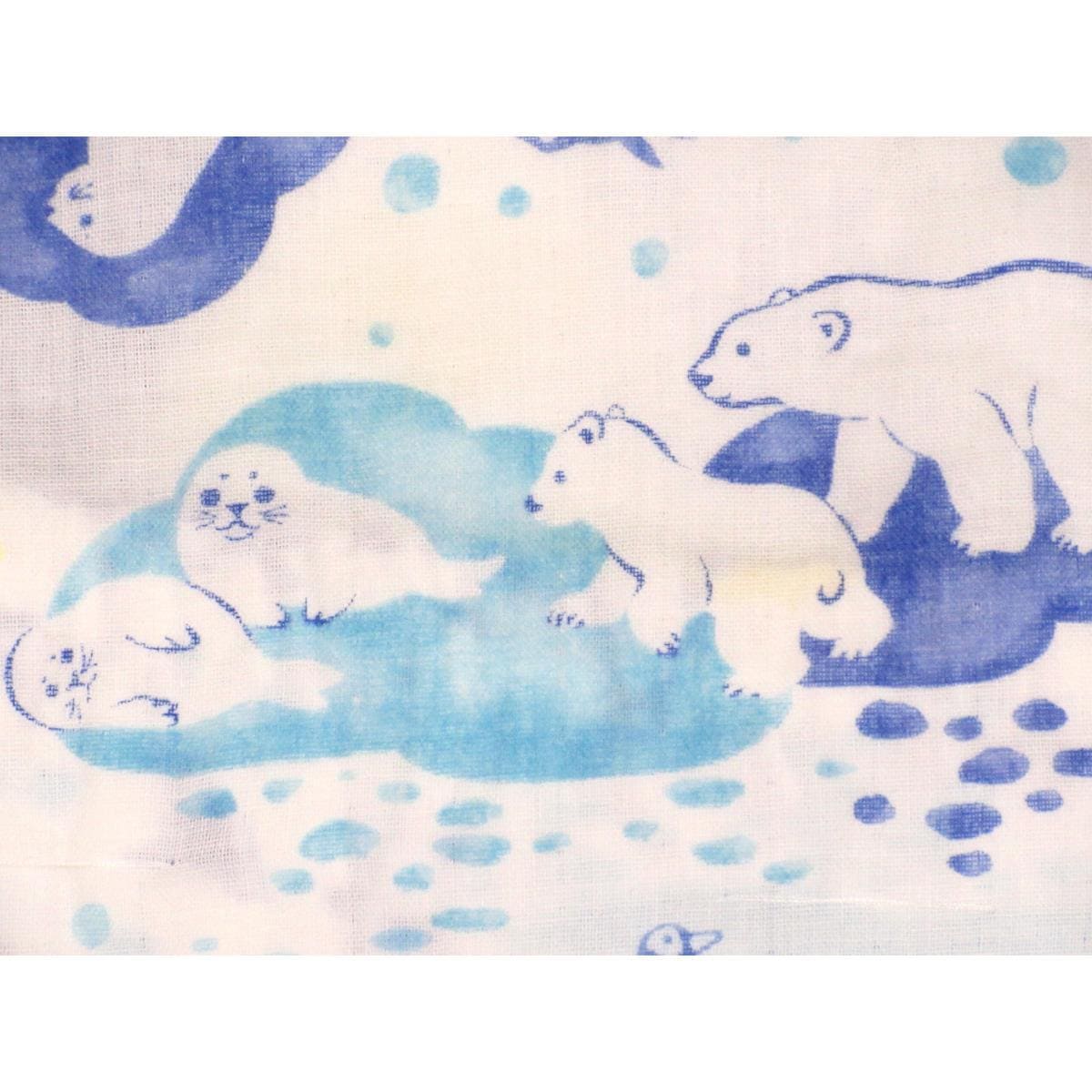 【未使用品】子供　ガーゼ甚平　２枚セット　８０ｃｍ