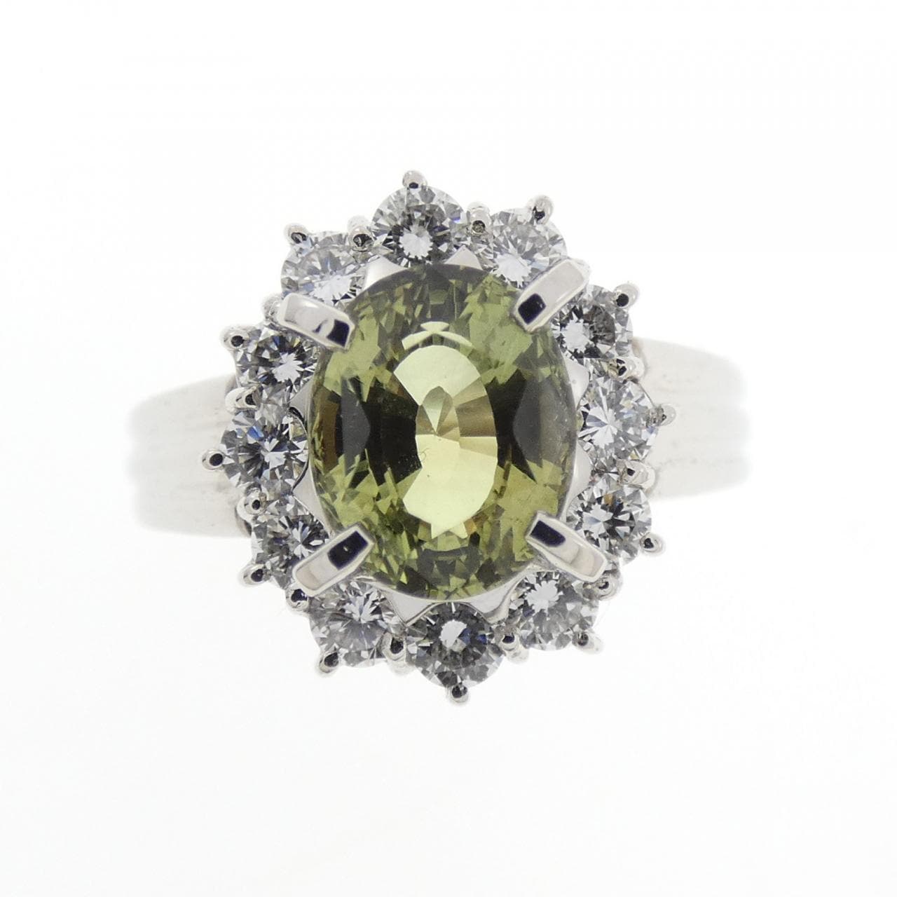 PT900 クリソベリル リング 2.148CT