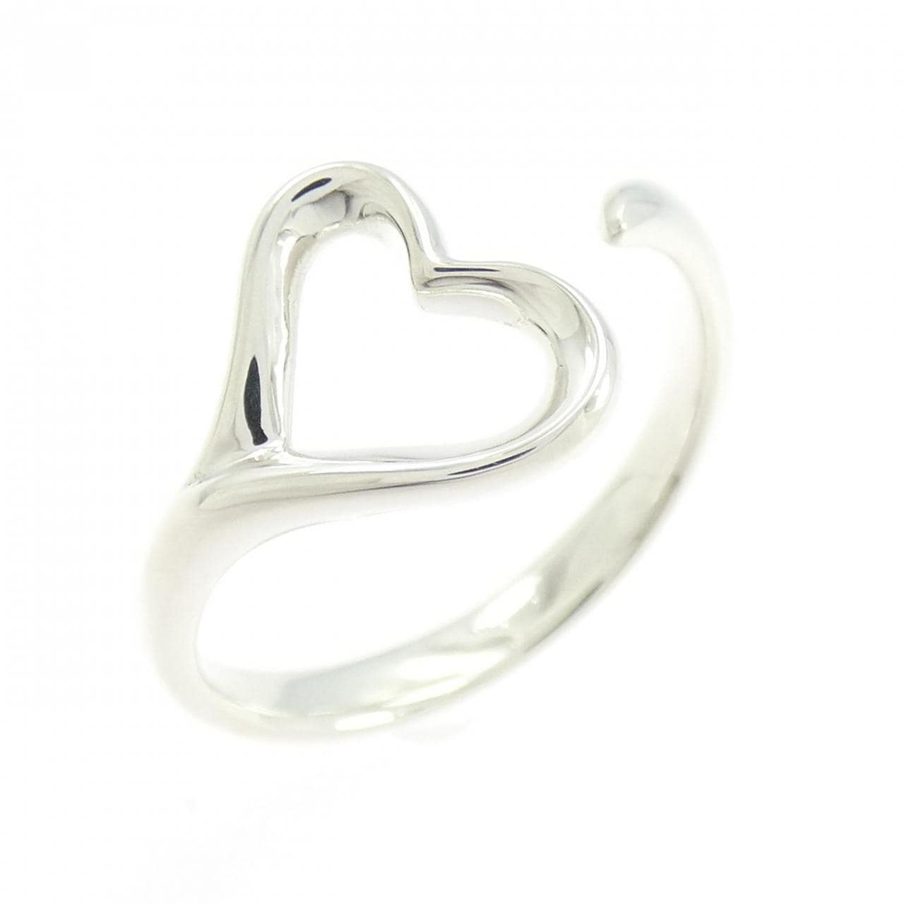 ティファニー オープンハート リング