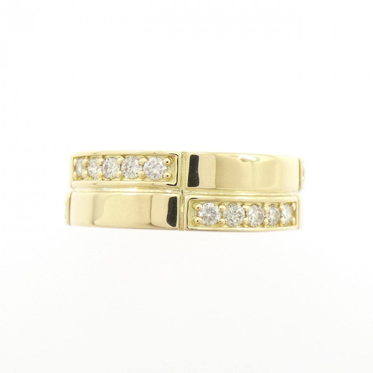 K18YG ダイヤモンド リング 0.50CT