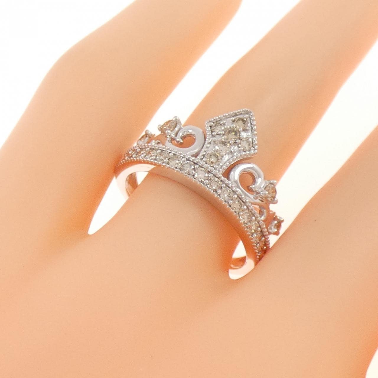 ジーエスティービー ダイヤモンド リング 0.55CT