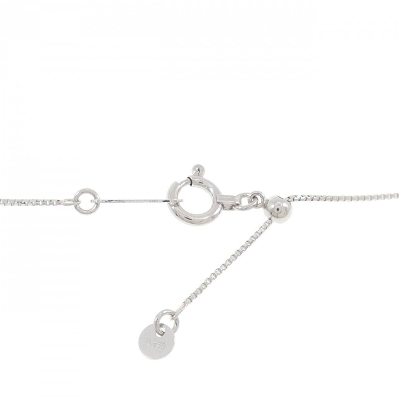 PT900/PT850 アレキサンドライト ネックレス 0.11CT
