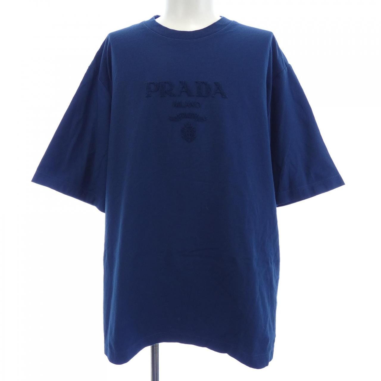 プラダ PRADA テクニカルコットンTシャツ UJN897 SOOO 14LB Tシャツ