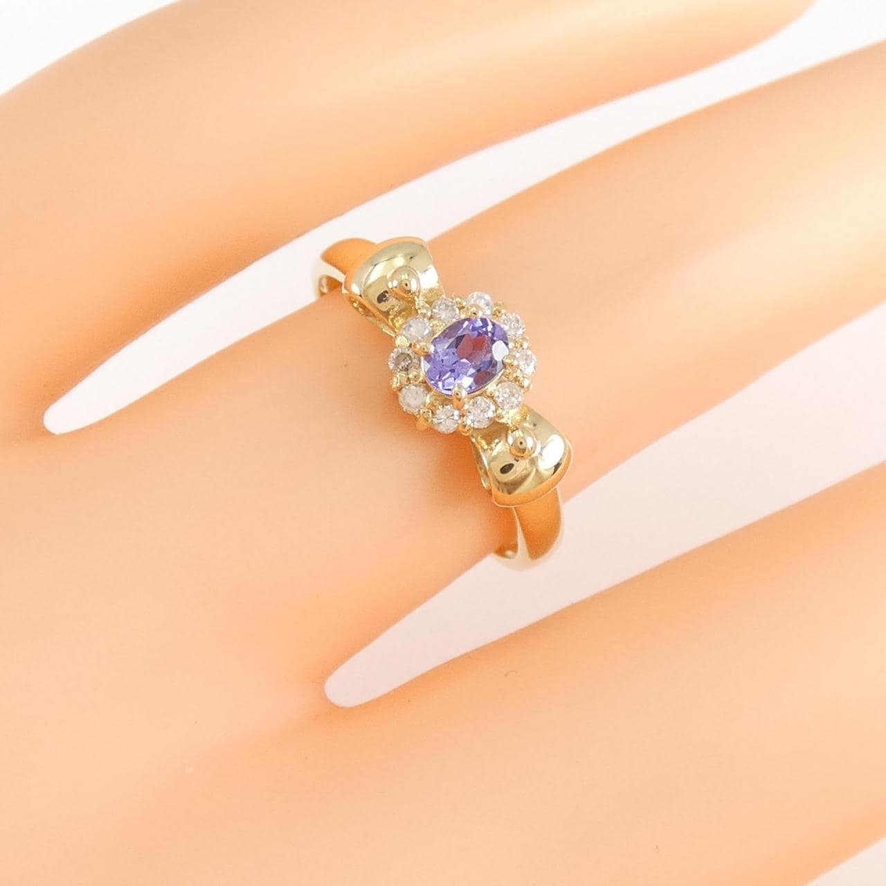 コメ兵｜K18YG タンザナイト リング 0.18CT｜ジュエリー｜リング