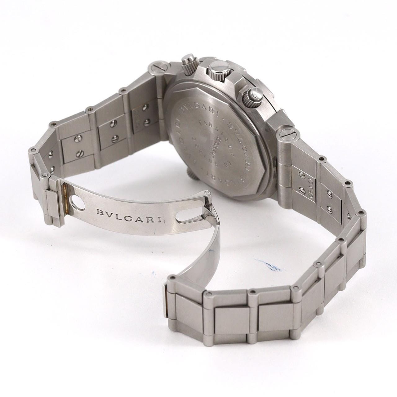 ブルガリ スクーバGMT SD38SGMT/SD38SSDGMT SS 自動巻