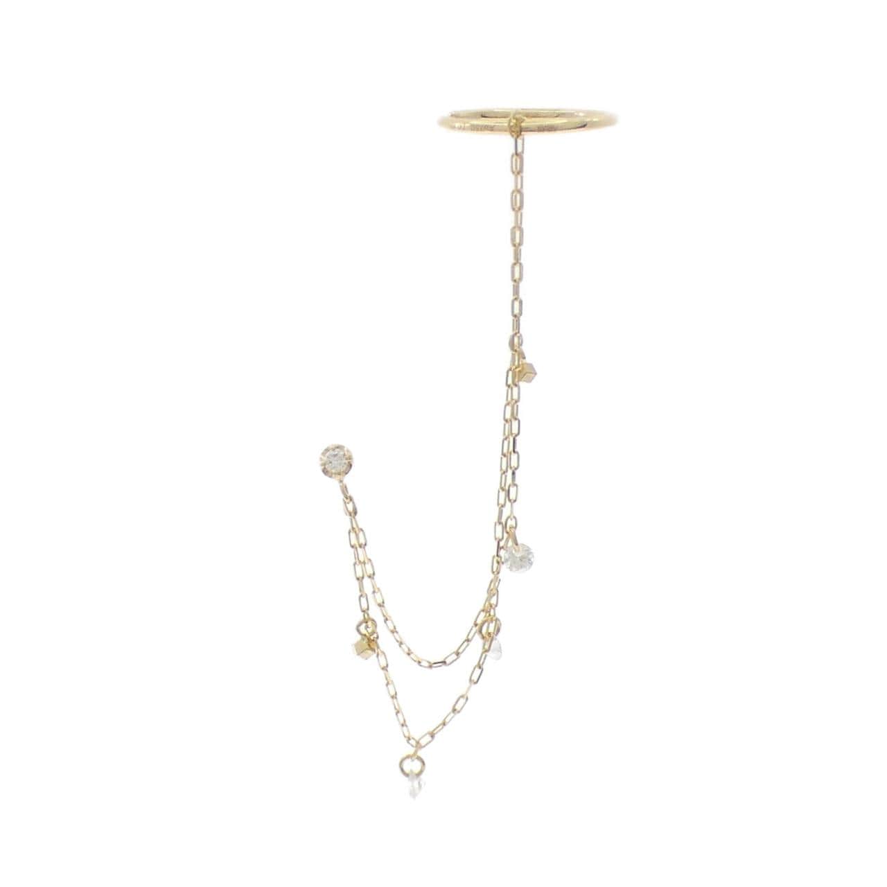 アーカー ビンドゥサリー ピアス 0.10CT 片耳