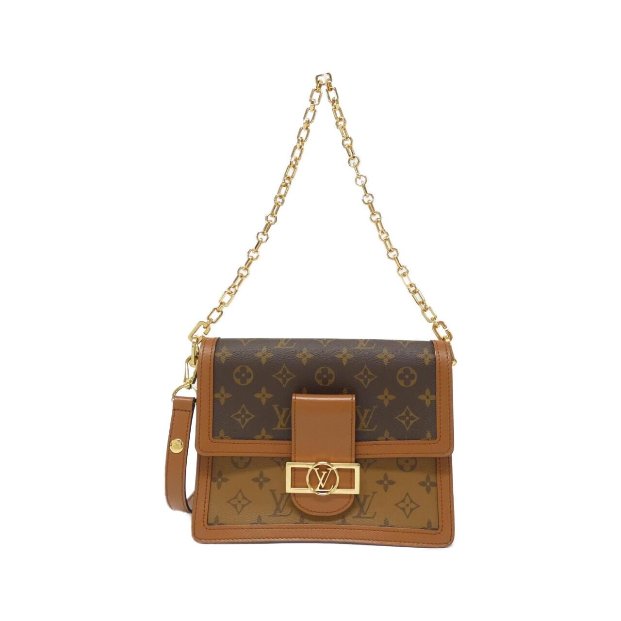 LOUIS VUITTON Monogram Reverse Dauphine MM M45958 Shoulder Bag