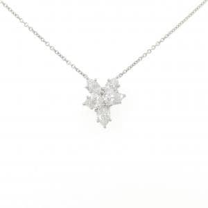 ハリーウィンストン ウィンストン クラスター スモール ネックレス 0.21CT