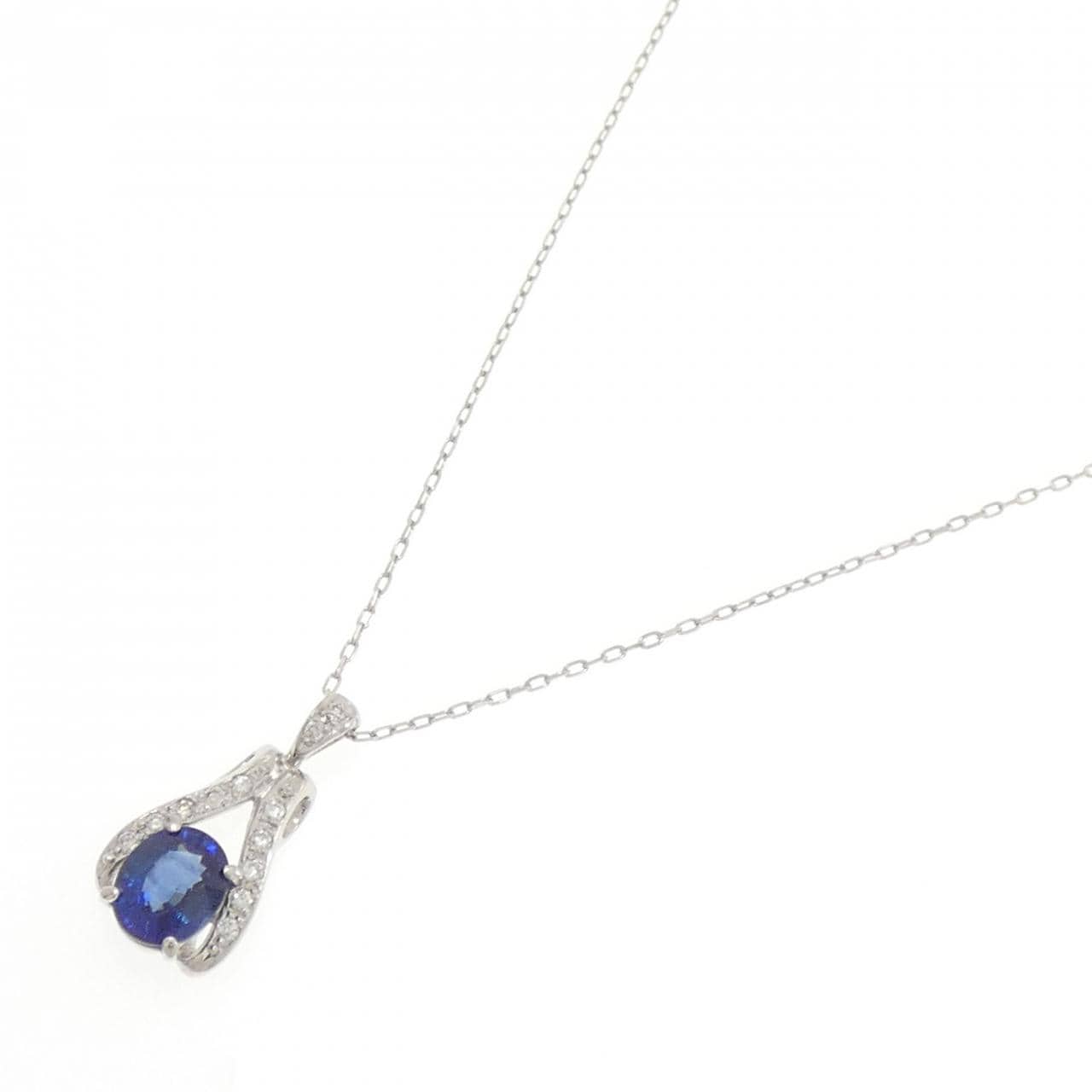 PT900/PT850 サファイヤ ネックレス 1.61CT