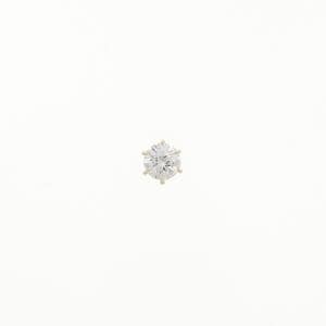 【リメイク】K18YG/ST ダイヤモンド ピアス 0.315CT D VS2 VG 片耳