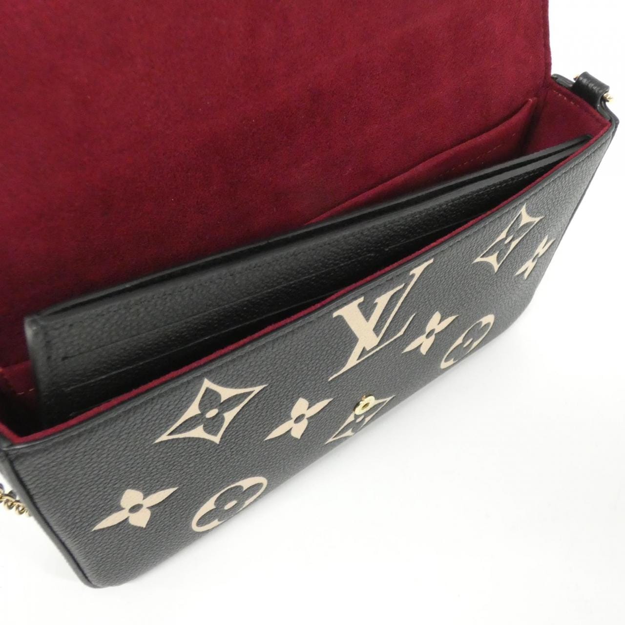 ルイヴィトン バイカラー モノグラム アンプラント ポシェット フェリシー M82479 ショルダーバッグ