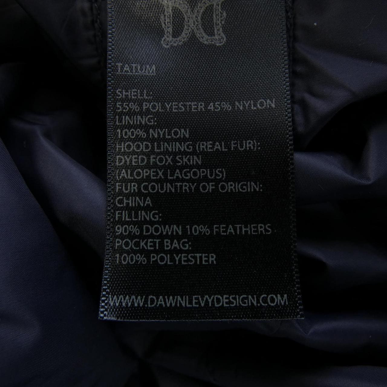 down levy ダウンコート